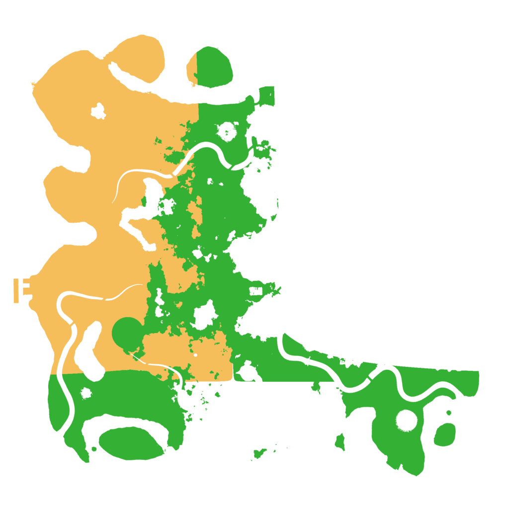 Biome Rust Map: Procedural Map, Size: 4200, Seed: 1558886420