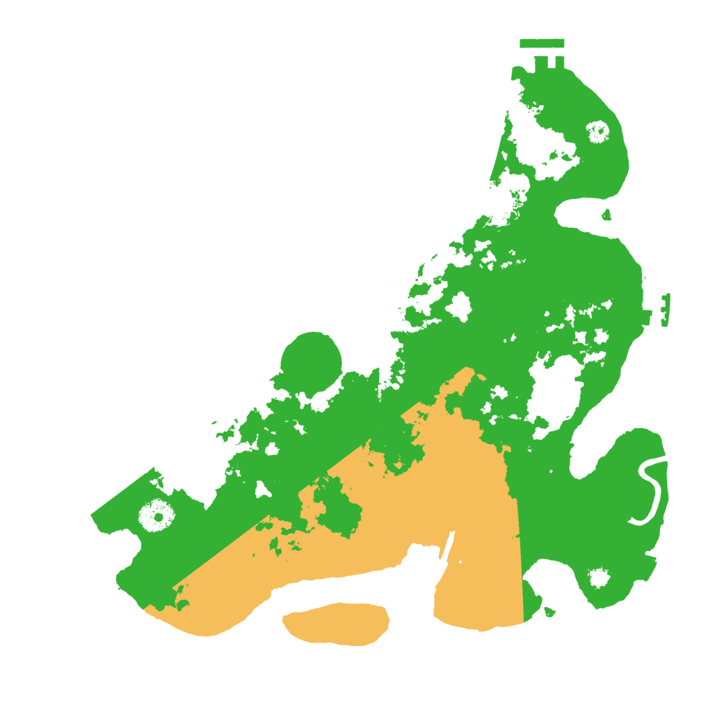 Biome Rust Map: Procedural Map, Size: 3250, Seed: 5799024