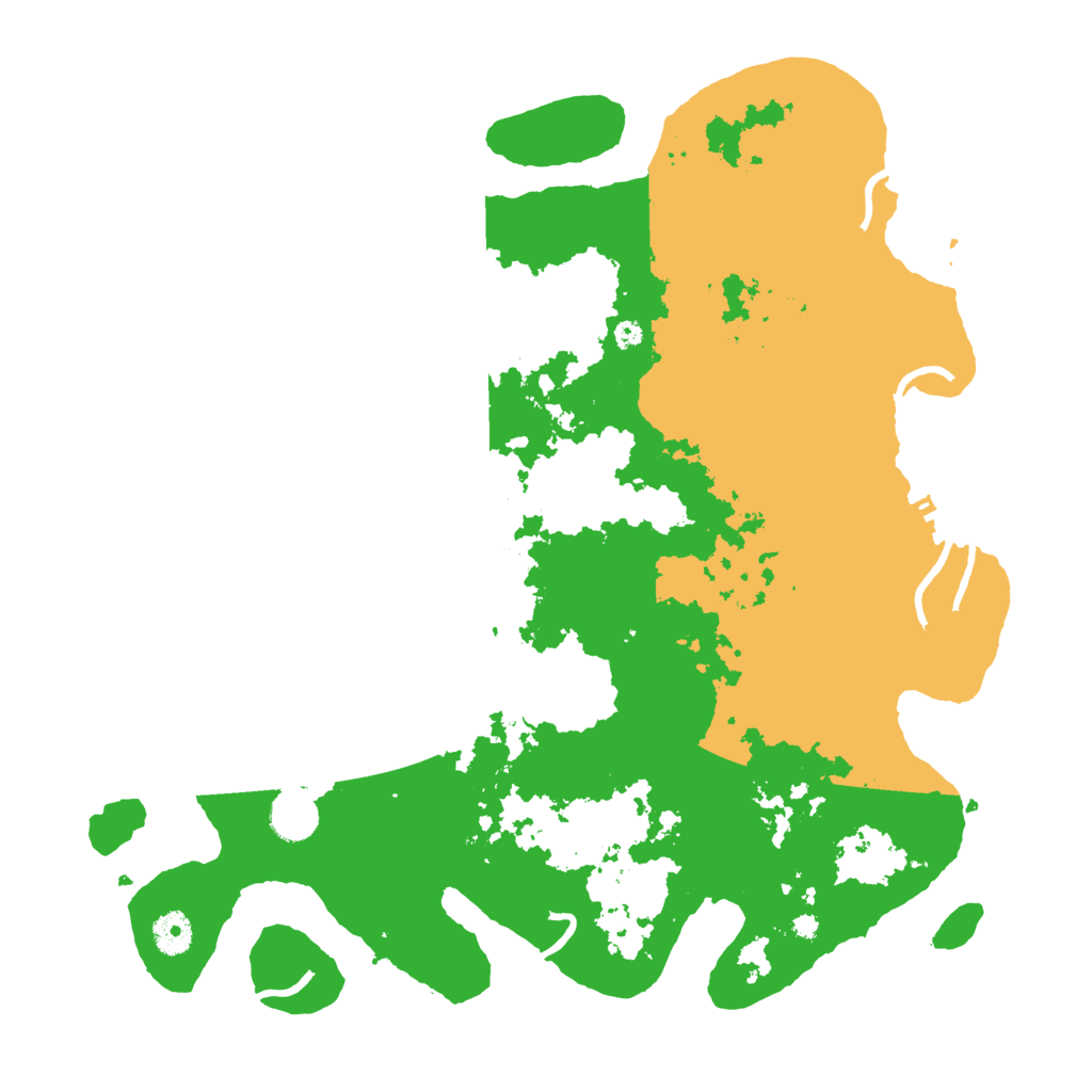 Biome Rust Map: Procedural Map, Size: 4000, Seed: 124689