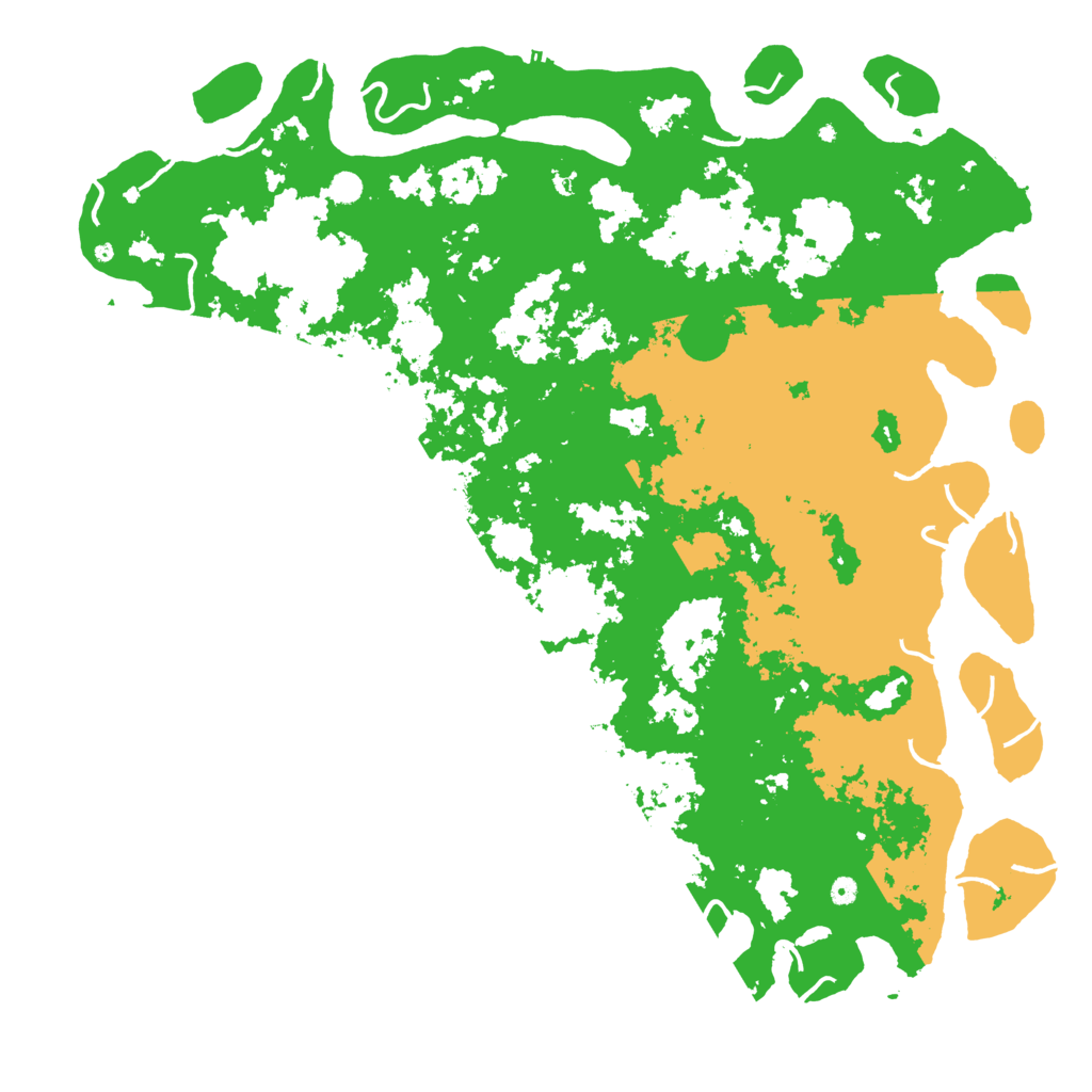 Biome Rust Map: Procedural Map, Size: 6000, Seed: 855897