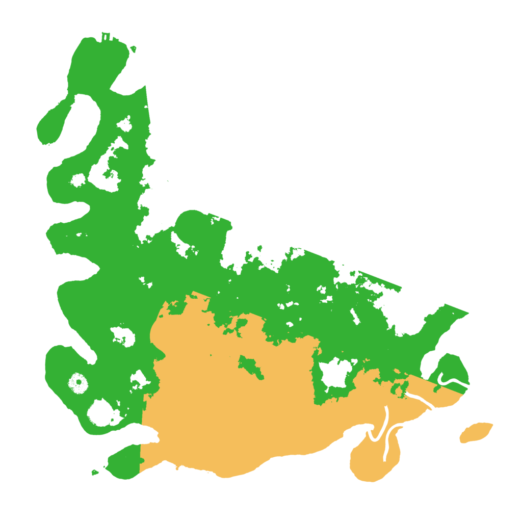 Biome Rust Map: Procedural Map, Size: 4000, Seed: 735705
