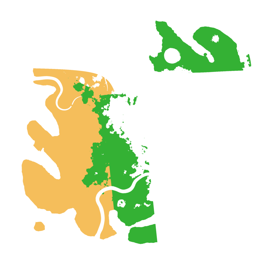 Biome Rust Map: Procedural Map, Size: 3250, Seed: 1574184