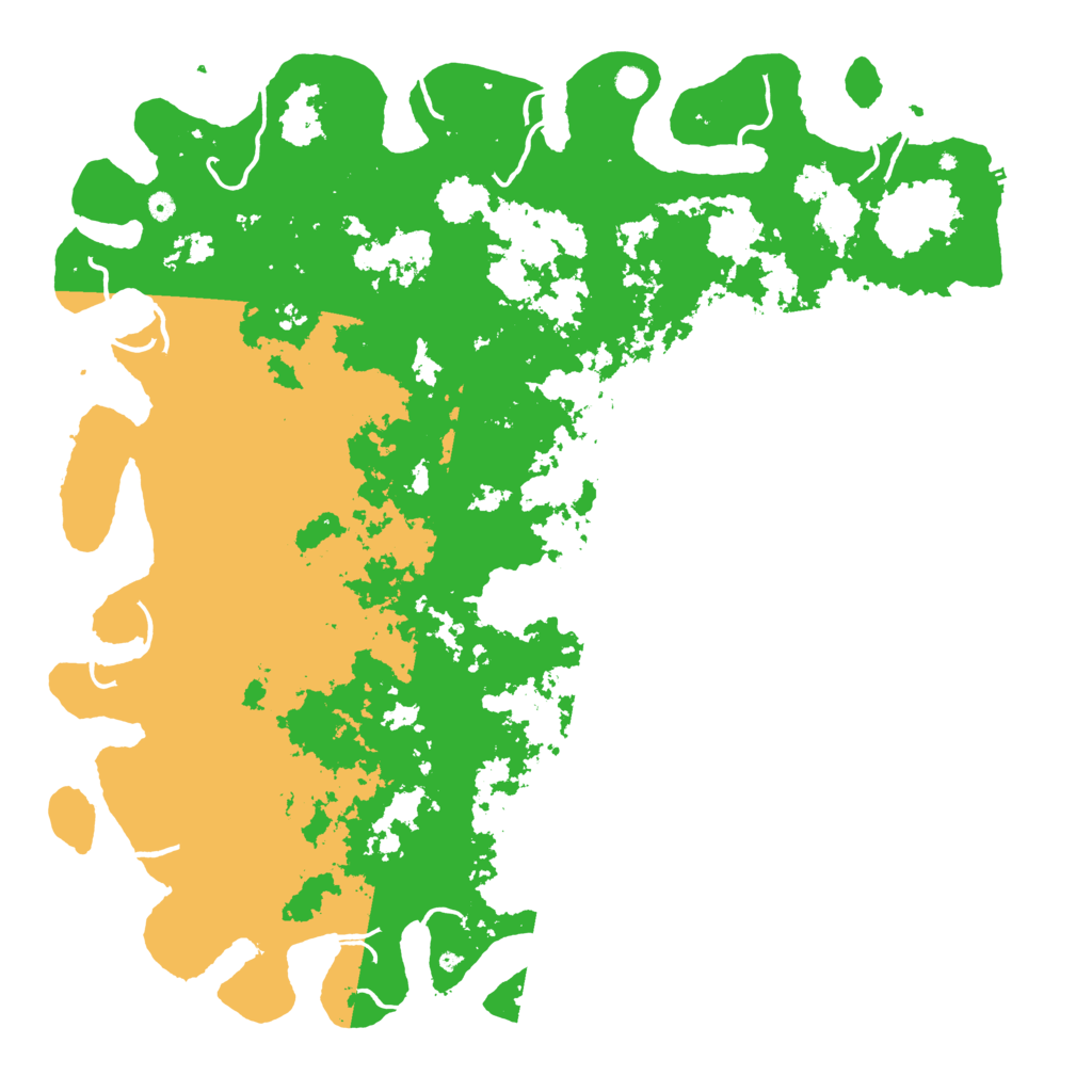 Biome Rust Map: Procedural Map, Size: 6000, Seed: 690029