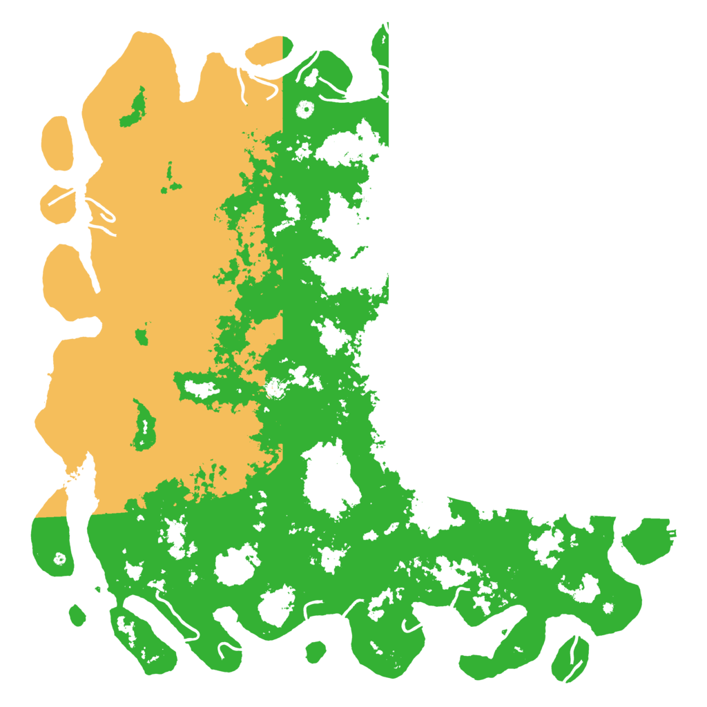 Biome Rust Map: Procedural Map, Size: 6000, Seed: 636164