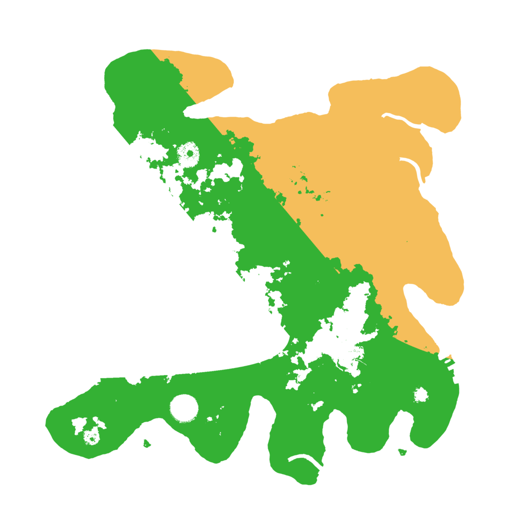 Biome Rust Map: Procedural Map, Size: 3250, Seed: 2154888