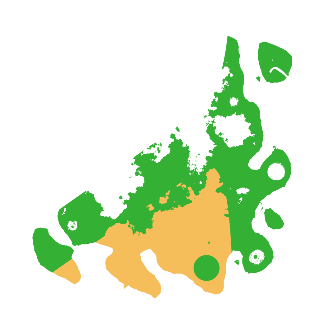 Biome Rust Map: Procedural Map, Size: 3250, Seed: 1947006