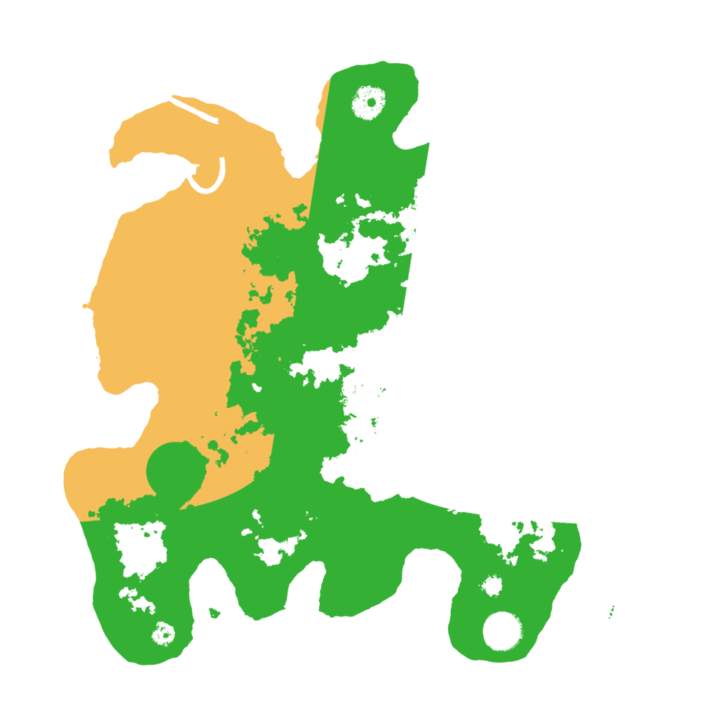 Biome Rust Map: Procedural Map, Size: 3250, Seed: 3160294