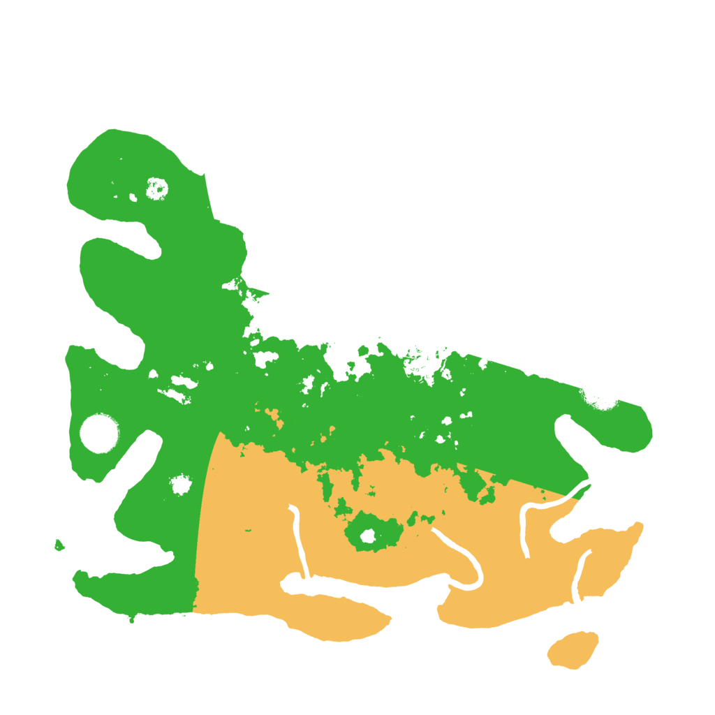 Biome Rust Map: Procedural Map, Size: 3250, Seed: 4043030