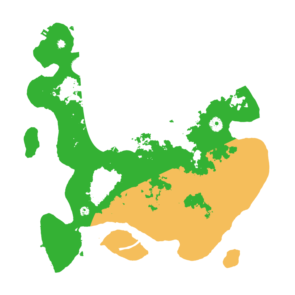 Biome Rust Map: Procedural Map, Size: 3250, Seed: 3664322