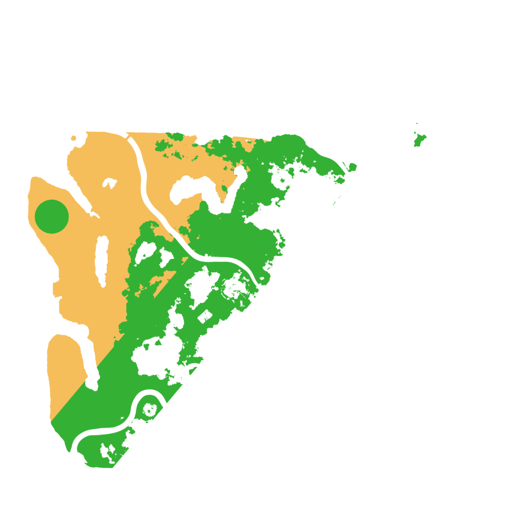 Biome Rust Map: Procedural Map, Size: 4000, Seed: 1348070