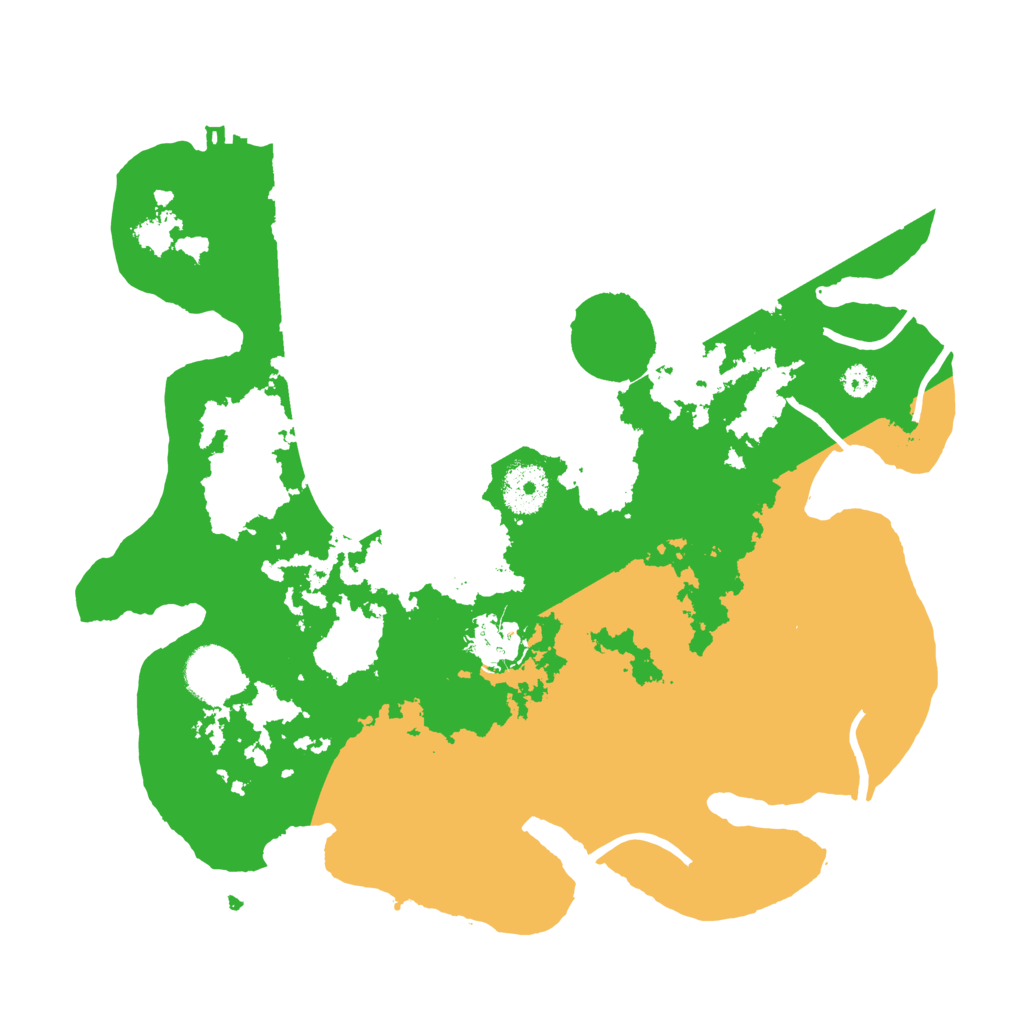 Biome Rust Map: Procedural Map, Size: 3250, Seed: 157909