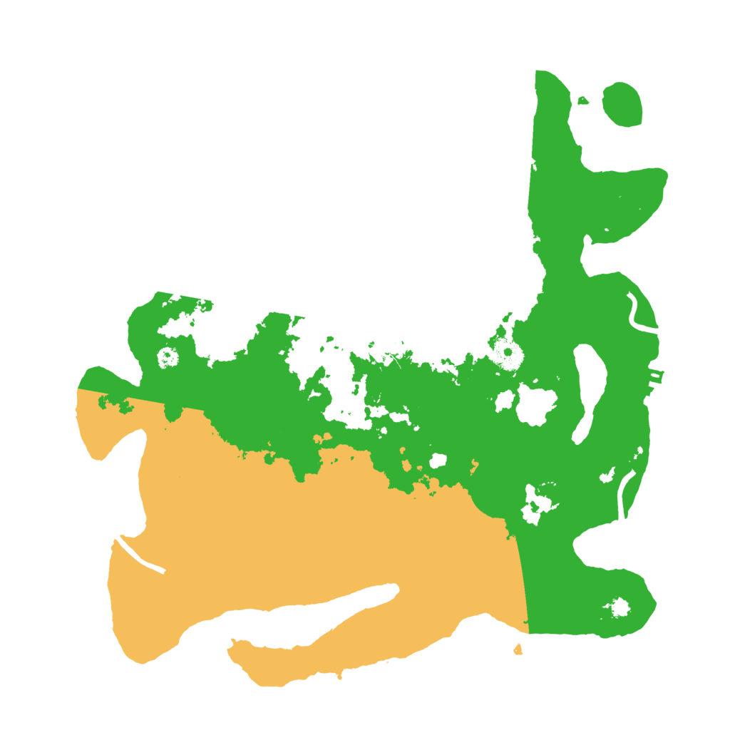 Biome Rust Map: Procedural Map, Size: 3500, Seed: 869714312