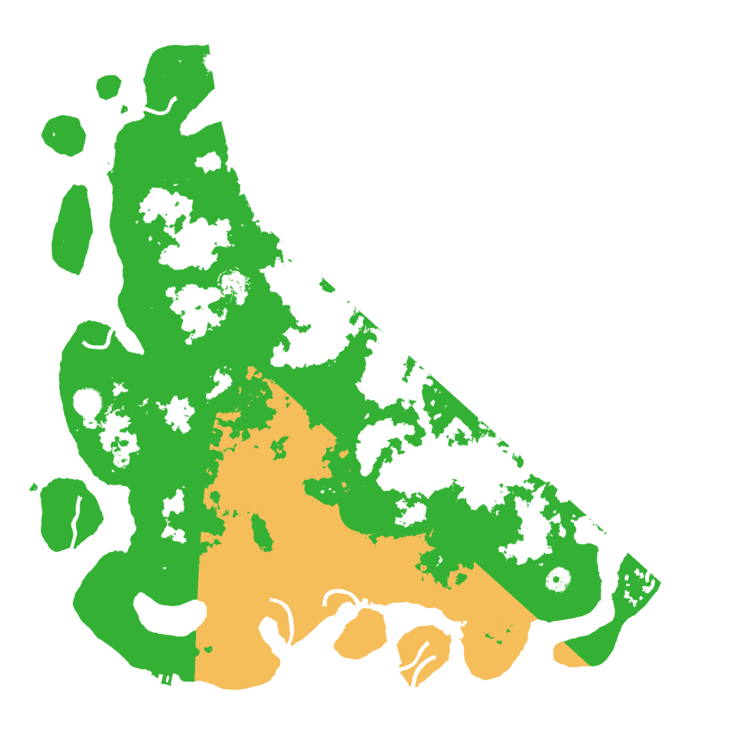 Biome Rust Map: Procedural Map, Size: 4500, Seed: 548252