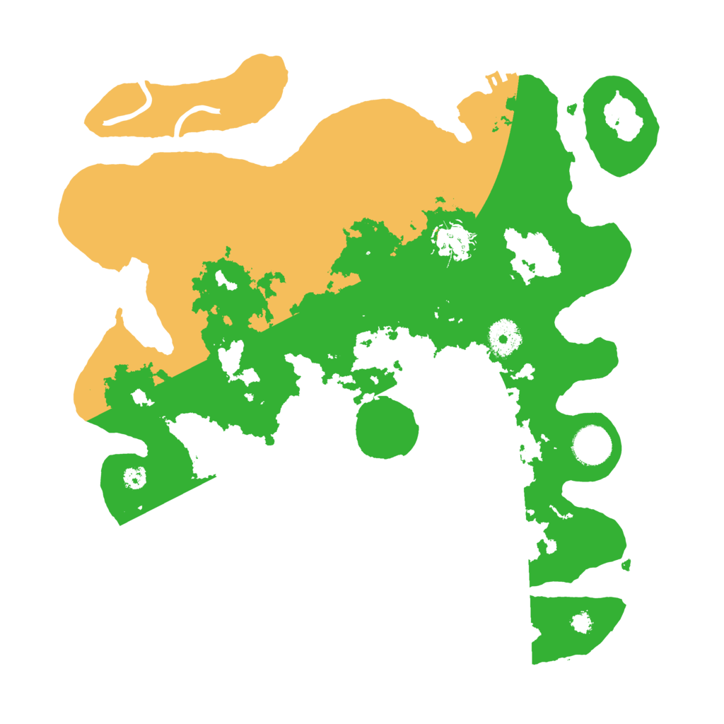 Biome Rust Map: Procedural Map, Size: 3250, Seed: 5198400