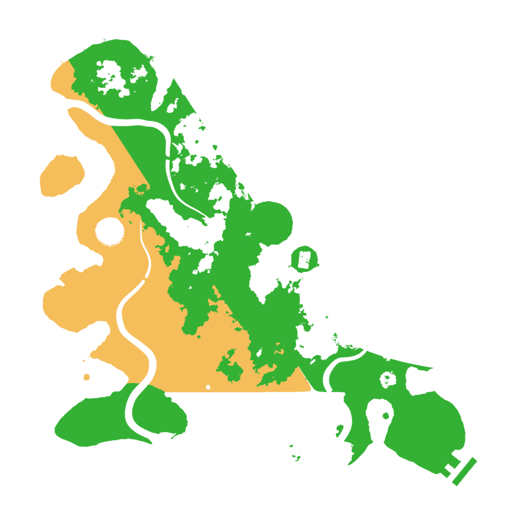 Biome Rust Map: Procedural Map, Size: 3250, Seed: 3094765