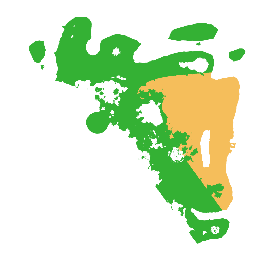 Biome Rust Map: Procedural Map, Size: 3250, Seed: 5599820