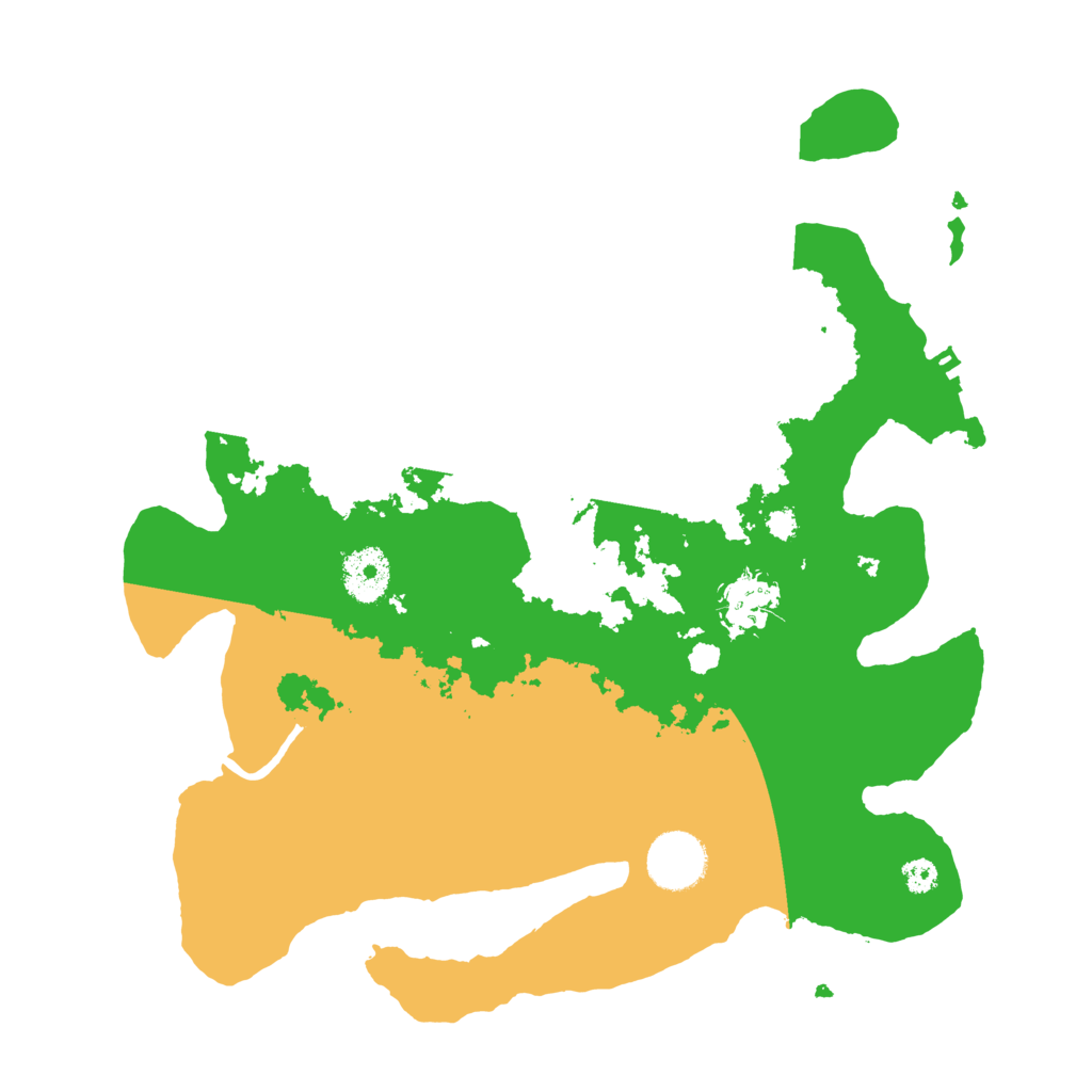 Biome Rust Map: Procedural Map, Size: 3250, Seed: 869714312