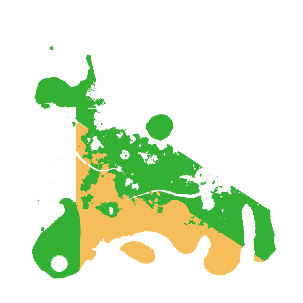 Biome Rust Map: Procedural Map, Size: 3250, Seed: 4384959