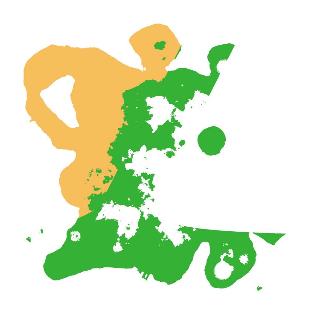 Biome Rust Map: Procedural Map, Size: 3200, Seed: 75315987