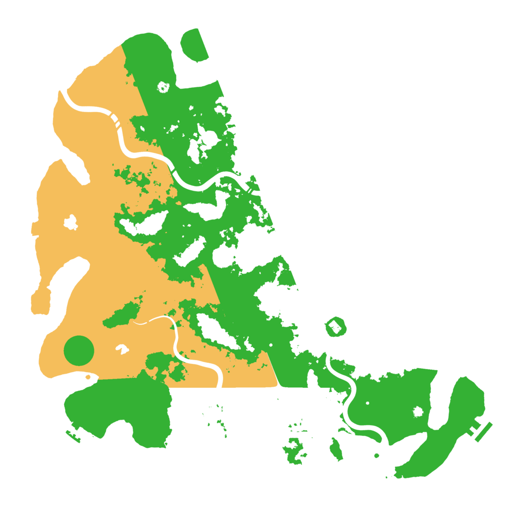 Biome Rust Map: Procedural Map, Size: 4500, Seed: 1971