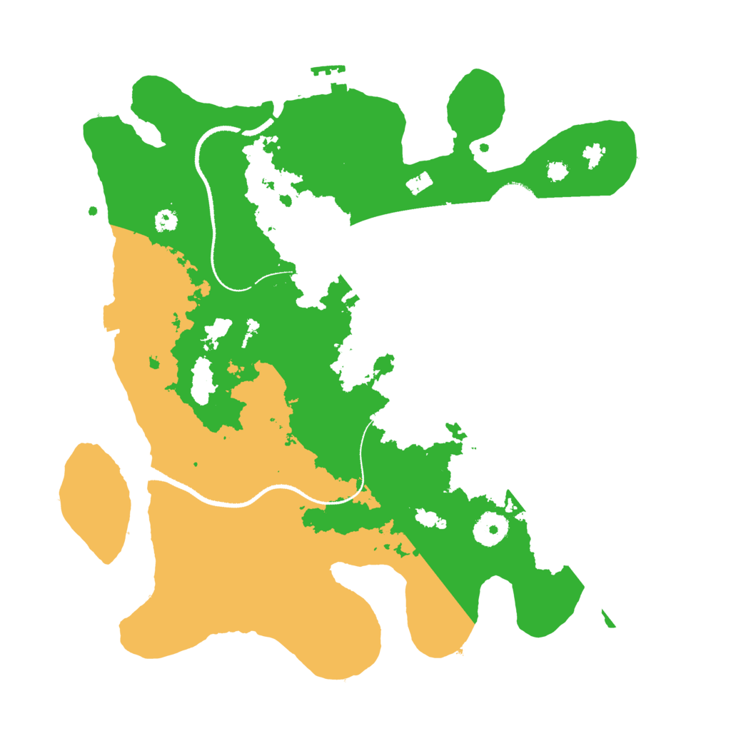 Biome Rust Map: Procedural Map, Size: 3250, Seed: 5782743