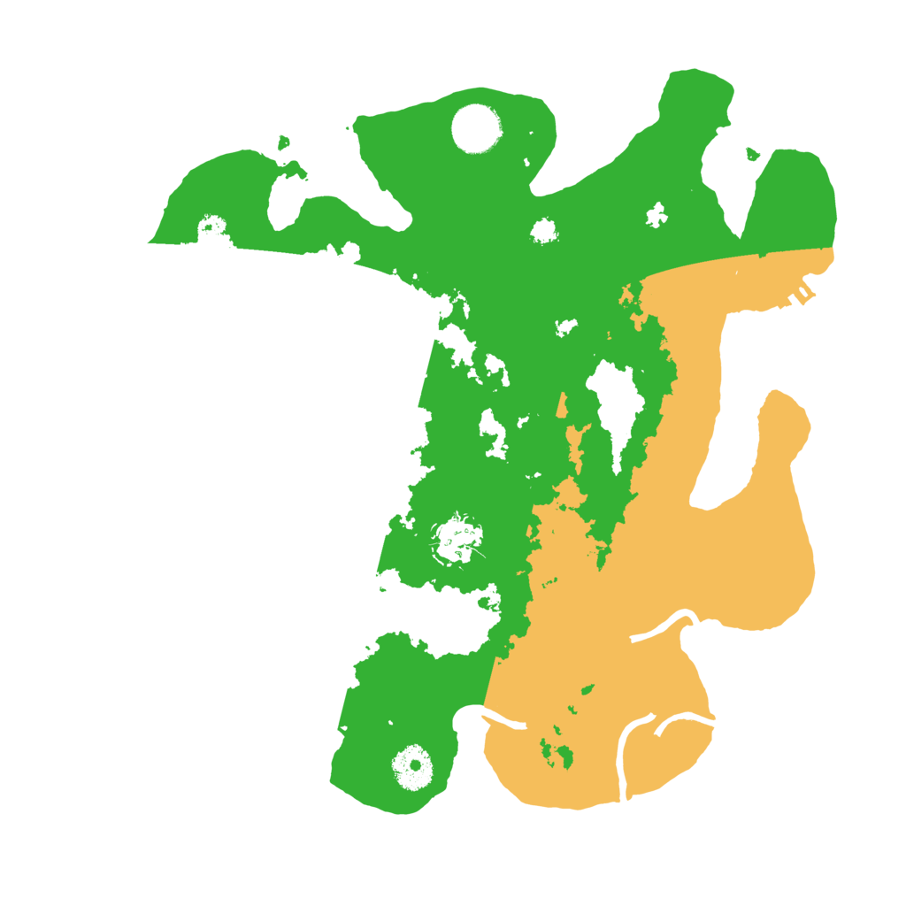 Biome Rust Map: Procedural Map, Size: 3250, Seed: 5719463