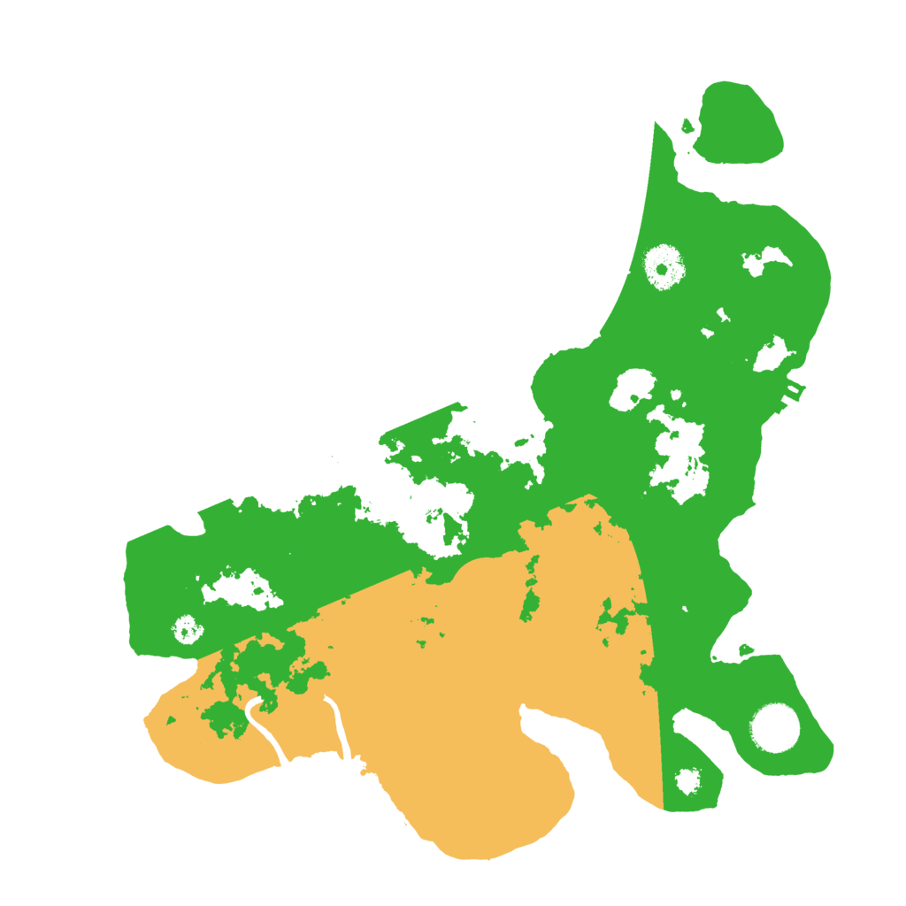 Biome Rust Map: Procedural Map, Size: 3250, Seed: 4984449