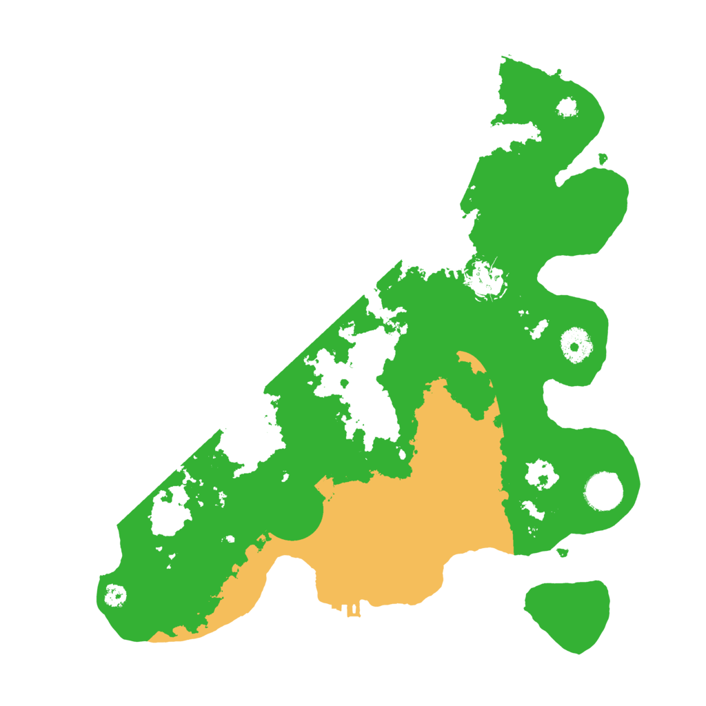 Biome Rust Map: Procedural Map, Size: 3250, Seed: 2658612