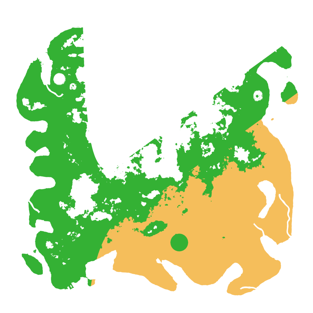 Biome Rust Map: Procedural Map, Size: 4700, Seed: 47376255