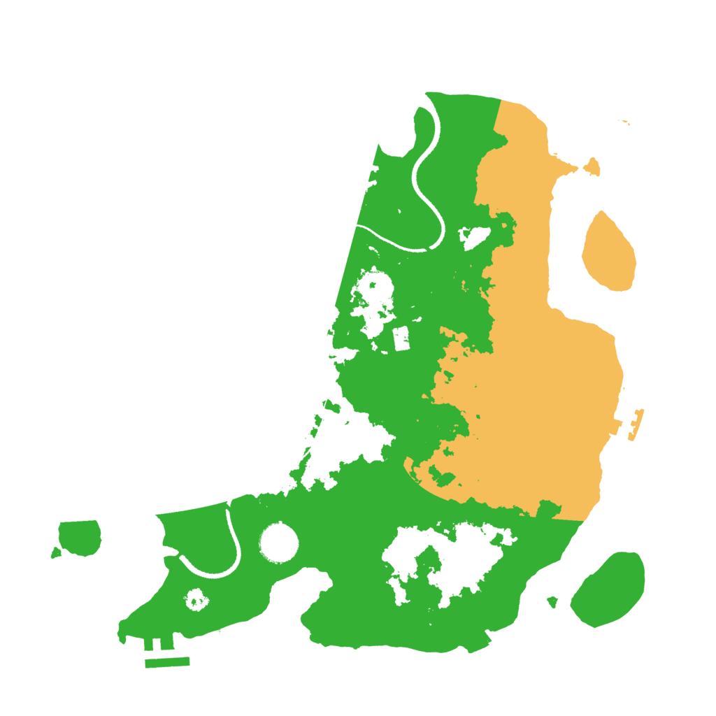 Biome Rust Map: Procedural Map, Size: 3250, Seed: 6362372
