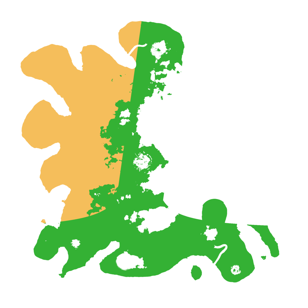 Biome Rust Map: Procedural Map, Size: 3250, Seed: 6374199