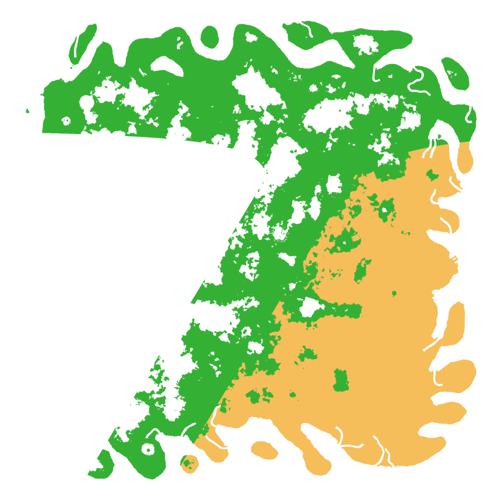 Biome Rust Map: Procedural Map, Size: 6000, Seed: 113635054