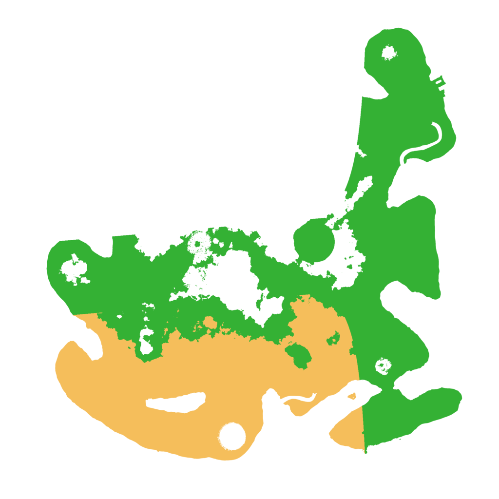 Biome Rust Map: Procedural Map, Size: 3250, Seed: 1562658