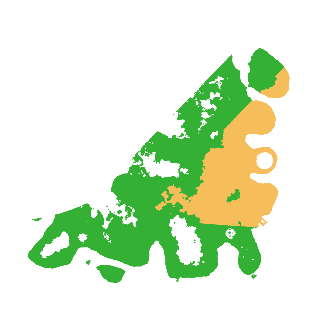 Biome Rust Map: Procedural Map, Size: 3250, Seed: 5515982