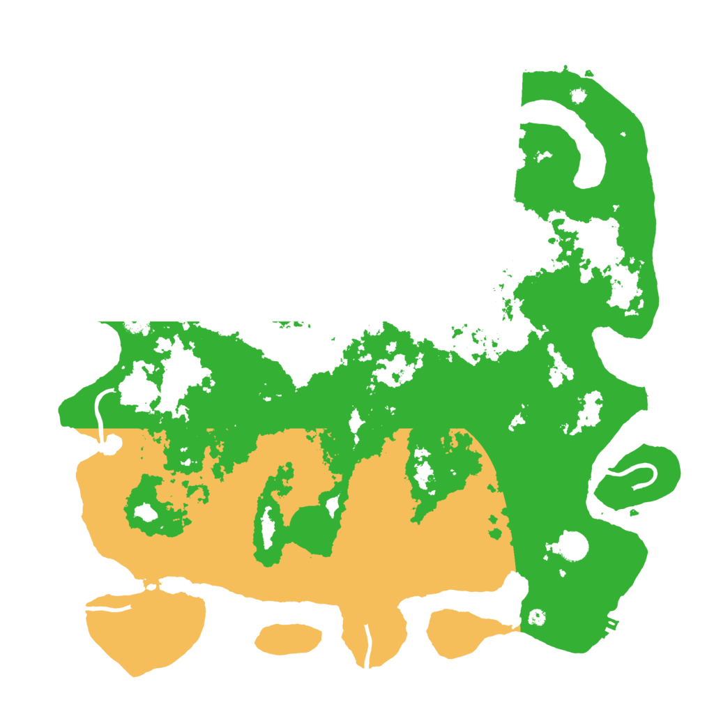 Biome Rust Map: Procedural Map, Size: 4300, Seed: 15