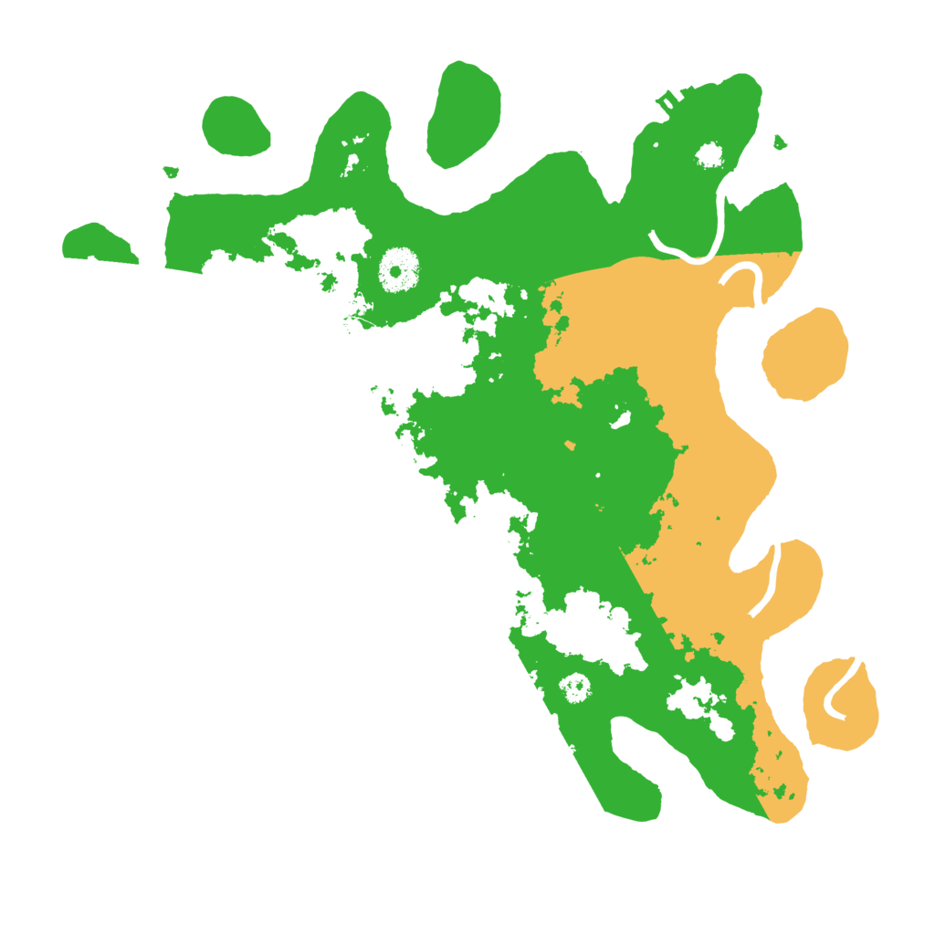Biome Rust Map: Procedural Map, Size: 3250, Seed: 2329035