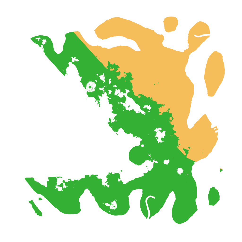 Biome Rust Map: Procedural Map, Size: 3500, Seed: 1788055083