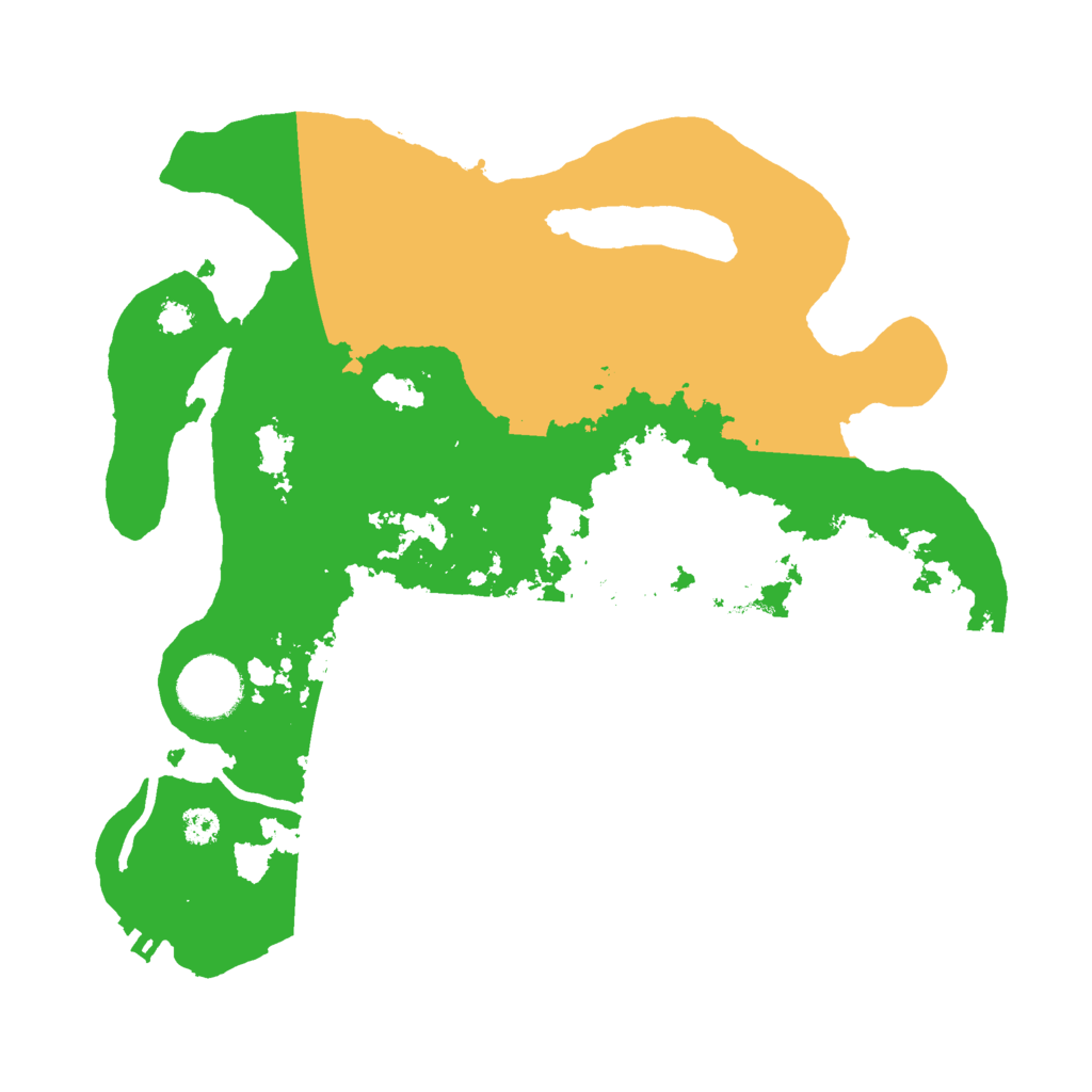 Biome Rust Map: Procedural Map, Size: 3000, Seed: 966942745