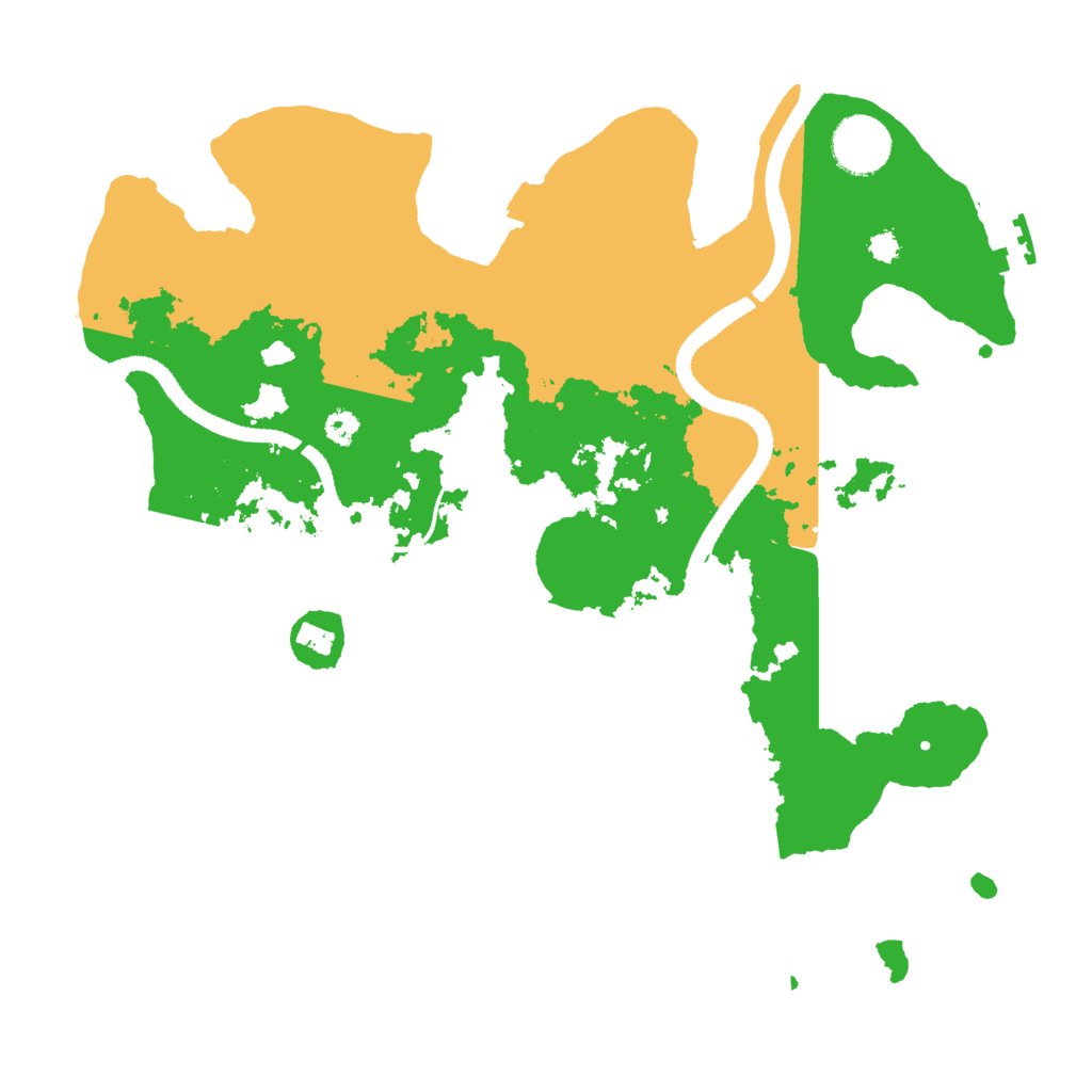 Biome Rust Map: Procedural Map, Size: 3250, Seed: 1671122