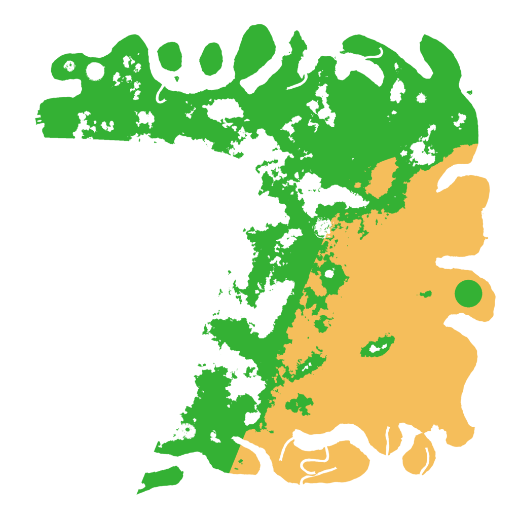 Biome Rust Map: Procedural Map, Size: 5000, Seed: 11051995