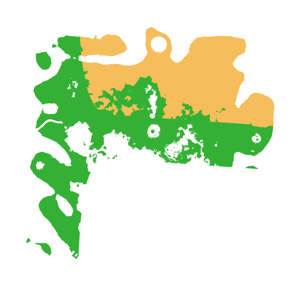 Biome Rust Map: Procedural Map, Size: 3250, Seed: 1190920