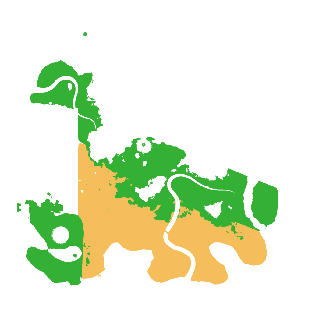 Biome Rust Map: Procedural Map, Size: 3250, Seed: 4774352