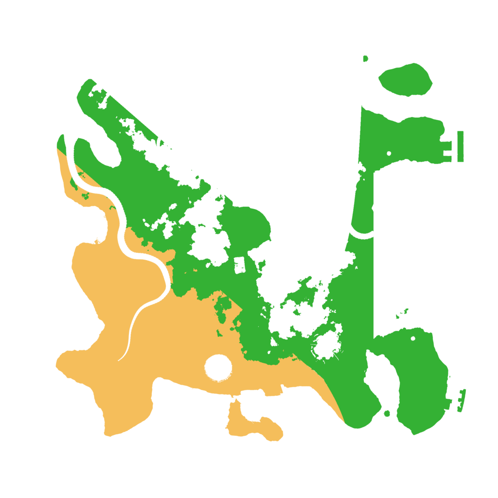 Biome Rust Map: Procedural Map, Size: 3250, Seed: 4892255