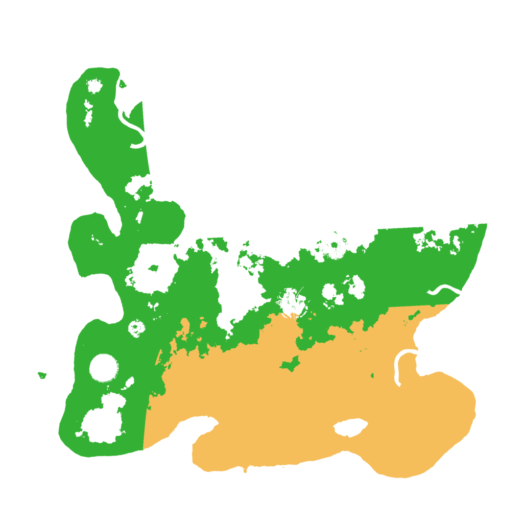 Biome Rust Map: Procedural Map, Size: 3250, Seed: 4691748