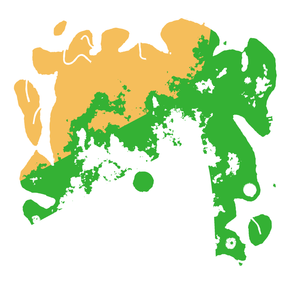 Biome Rust Map: Procedural Map, Size: 4000, Seed: 8842069