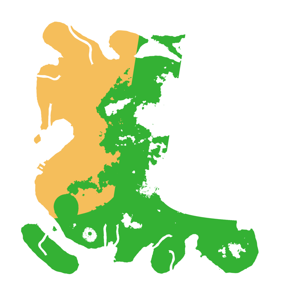 Biome Rust Map: Procedural Map, Size: 3250, Seed: 4351169