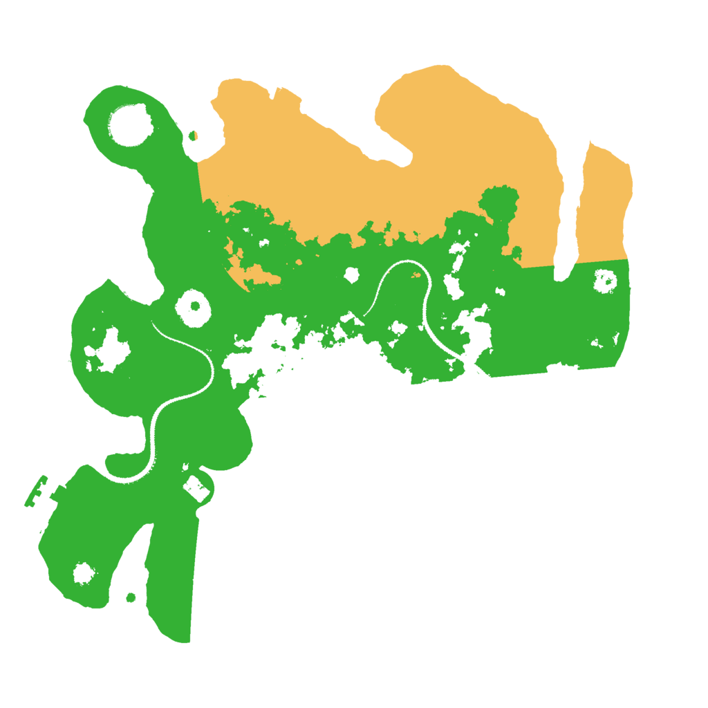 Biome Rust Map: Procedural Map, Size: 3000, Seed: 20112017