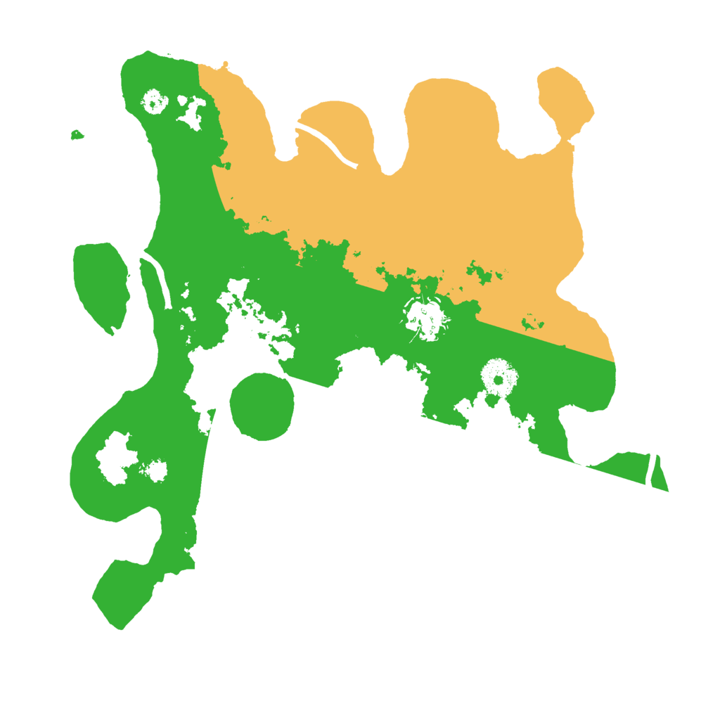 Biome Rust Map: Procedural Map, Size: 3000, Seed: 86846795