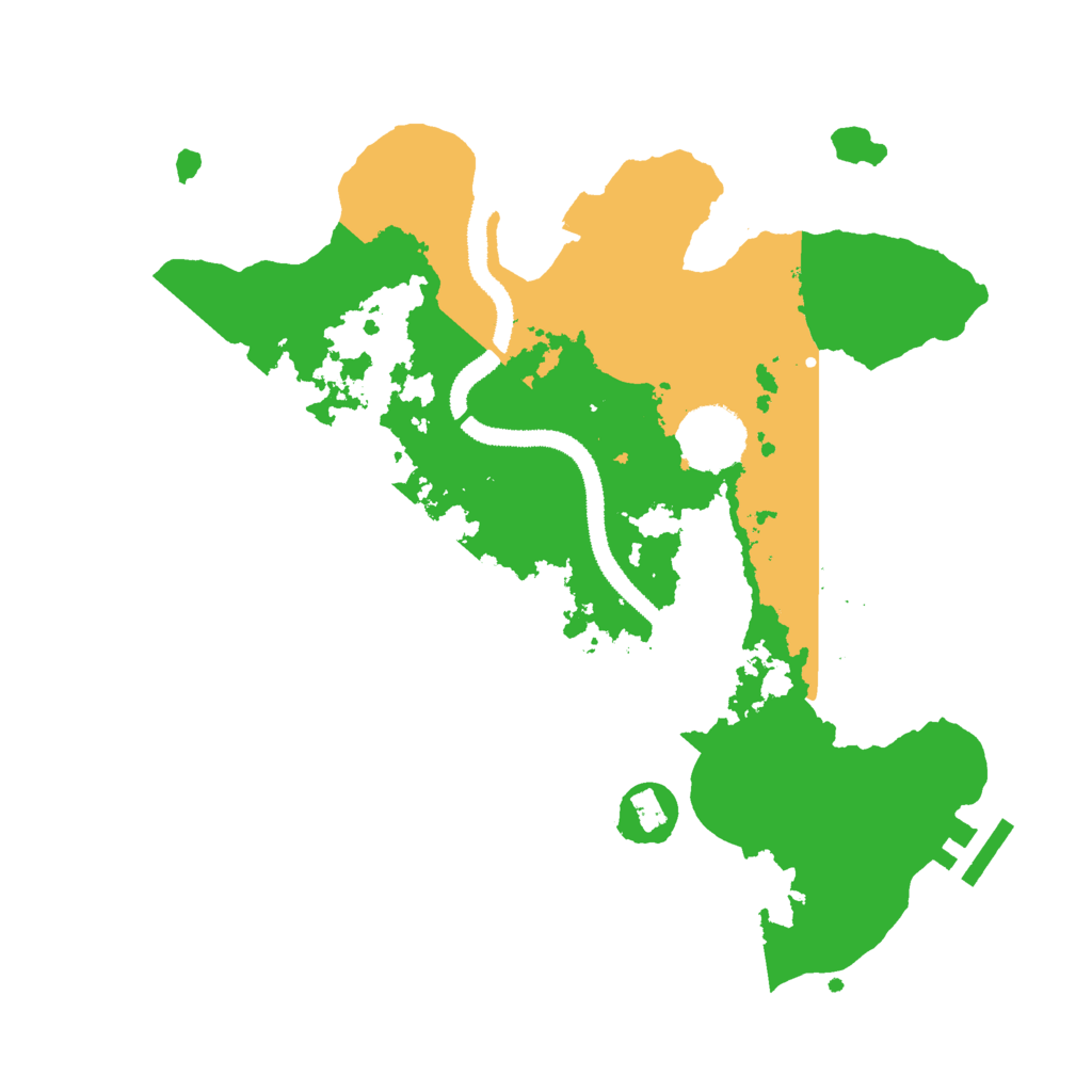 Biome Rust Map: Procedural Map, Size: 3000, Seed: 768053759