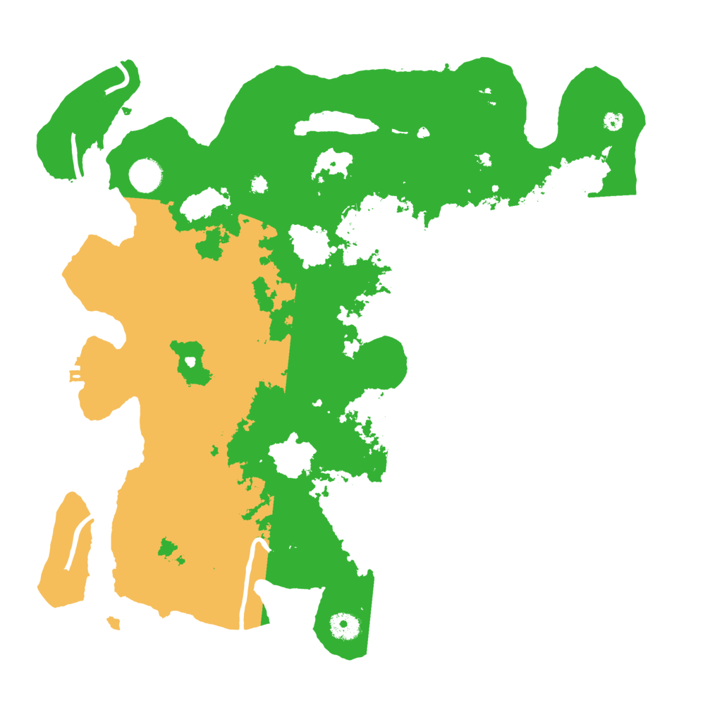 Biome Rust Map: Procedural Map, Size: 3850, Seed: 499439014